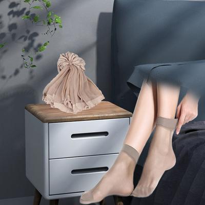 10 Paar Damen-Socken, lässig, dünn, sexy, atmungsaktiv, transparent, kurze Strümpfe