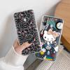 Transparent Case for Samsung A04 A14 A23 M33 M53 Realme 10 9 C35 C55 VIVO X80 Infinix Hot 30 Note 11 Tecno Spark 8P Pro L-19 Hello Kitty