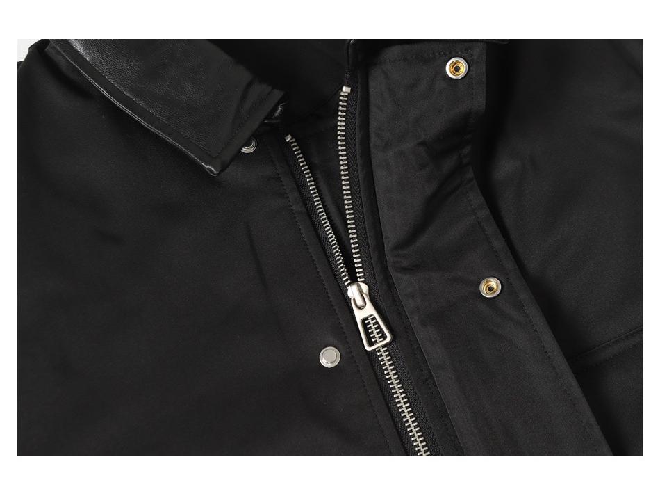 Trendy Retro Winter Workwear Cotton Jacket - Men's Detroit Coat