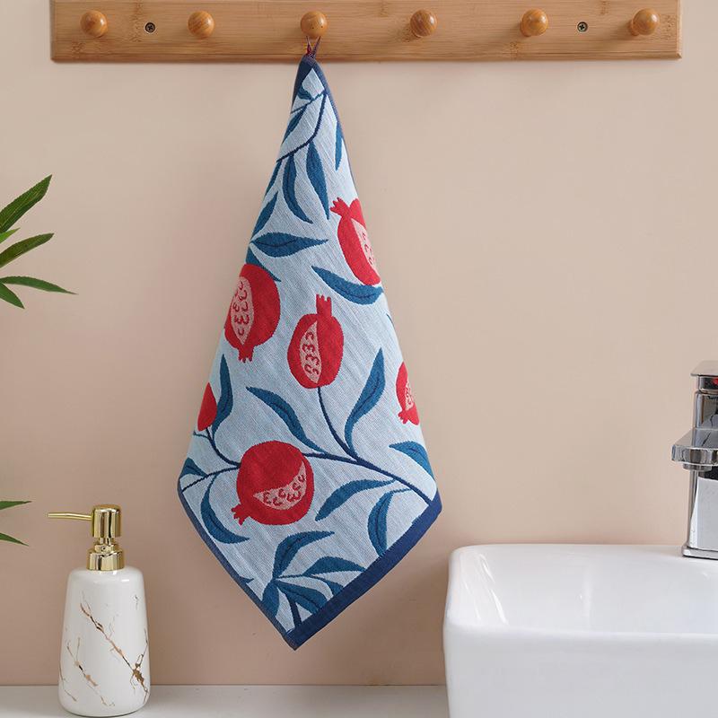 34X40Cm Large Hand Towel Kitchen Towel 4Layer Cotton Gauze Pure Cotton Dish Cloth Quick Dry Decorative Tea Towel Home Restaurant