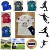 Thailand FUSSBALL SOCCER NATIONALTEAM Asien CUP TRIKOT SHIRT HOME FAN Print Polokragen Schnelltrocknend Kurzarm Uniform Elefantenlogo Sport