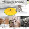 Fabric Material Interactive Cat Toy Feather Attachment Self Entertaining Electronic Cat Toy Move Mouse Design Chew Resistant