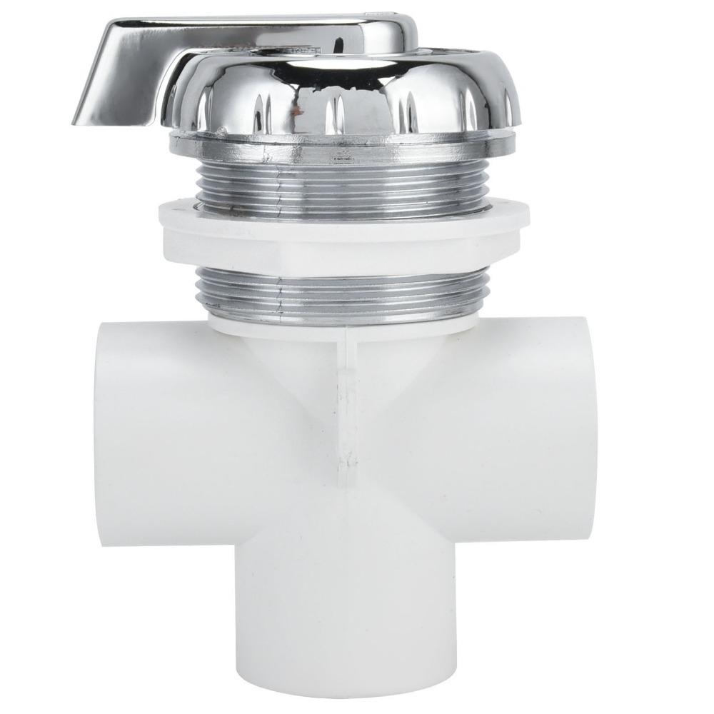 Massage Outlet Compatible Water Diverter Valve Three Port Design Bathtub Converter Bathtub Use
