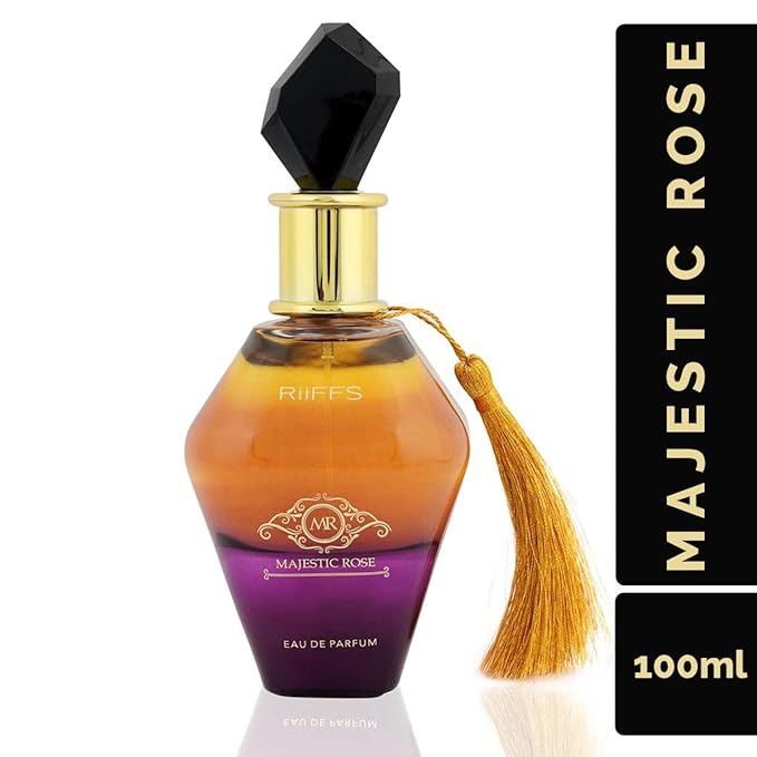 RiiFFS Majestic Rose importovaná dlouhotrvající 100 ml dámský parfém, ovocná, květinová a gurmánská, uklidňující vůně