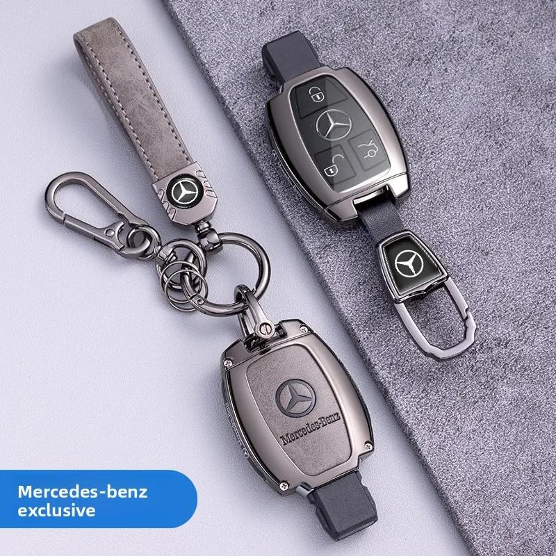 Car Key Case Cover Shell Fob For Mercedes Benz W205 W213 W204 W176 W212 W177 GLC CLA AMG A B C E S G Class Accessories IJ1