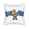 Dog Man Cartoon Pillowcase Double-Sided Printing Polyester Cushion Cover Gift Throw Pillow Case Cover Sofa Zippered 40X40Cm