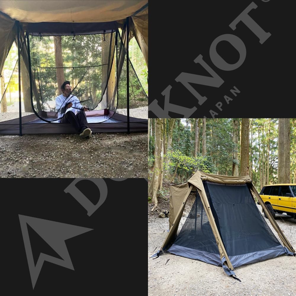 DUCKNOT Hunting Hexa SW SOLO Inner Mesh Solo Inner Tent Mesh Mosquito Net Mosquito Net Mesh Tent Hanging T/C