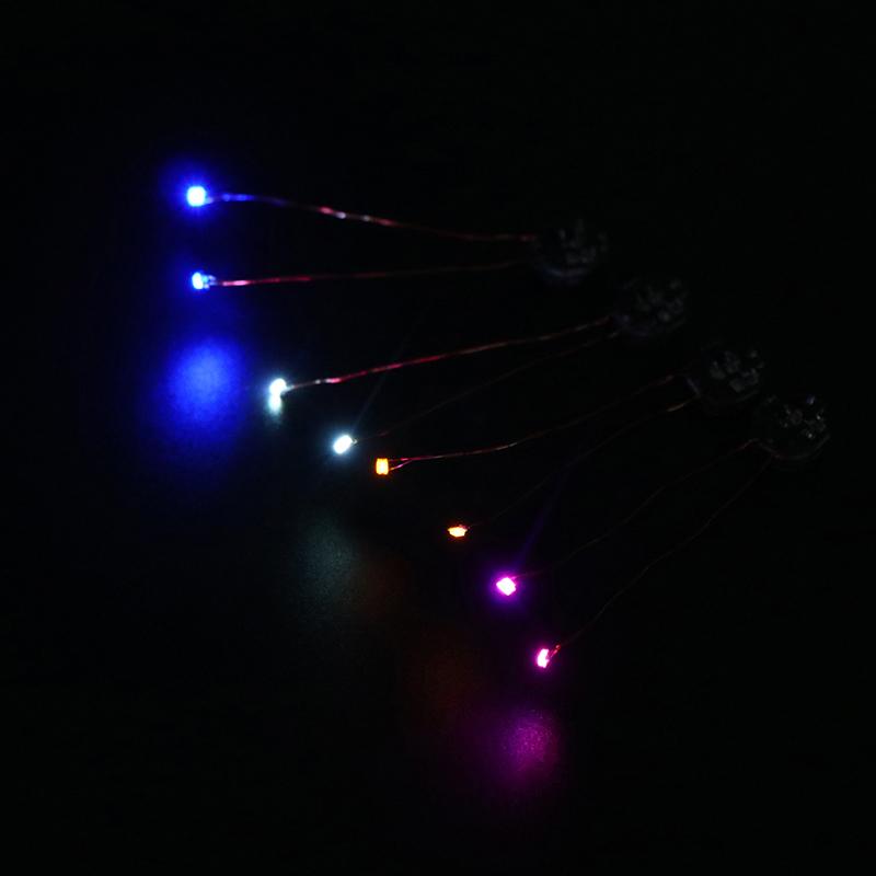 Wired 5Cm Magnetic Control Lamp Led Magnetron Light Model With Magnet Battery Diy Car Toys Lighting Diorama Materials Robots