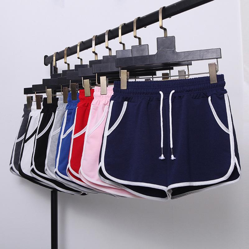 Women's Summer 2025 Casual Loose Fit Wide-Leg Running Shorts with Elastic Waist