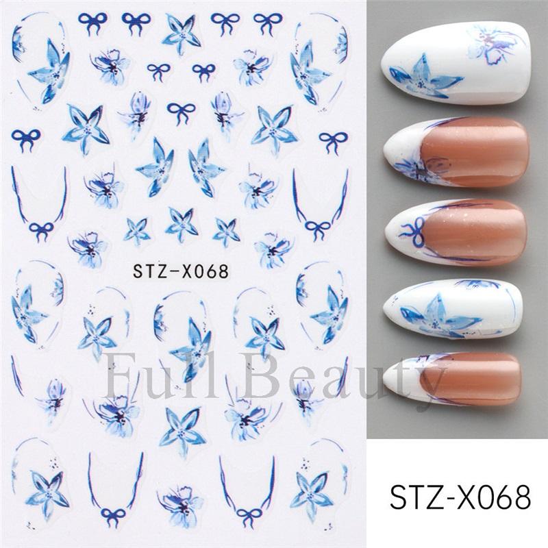 New Nail Art Stickers Ins Halloween Funny Little Ghost Love Spider Web Adhesive Nail Stickers