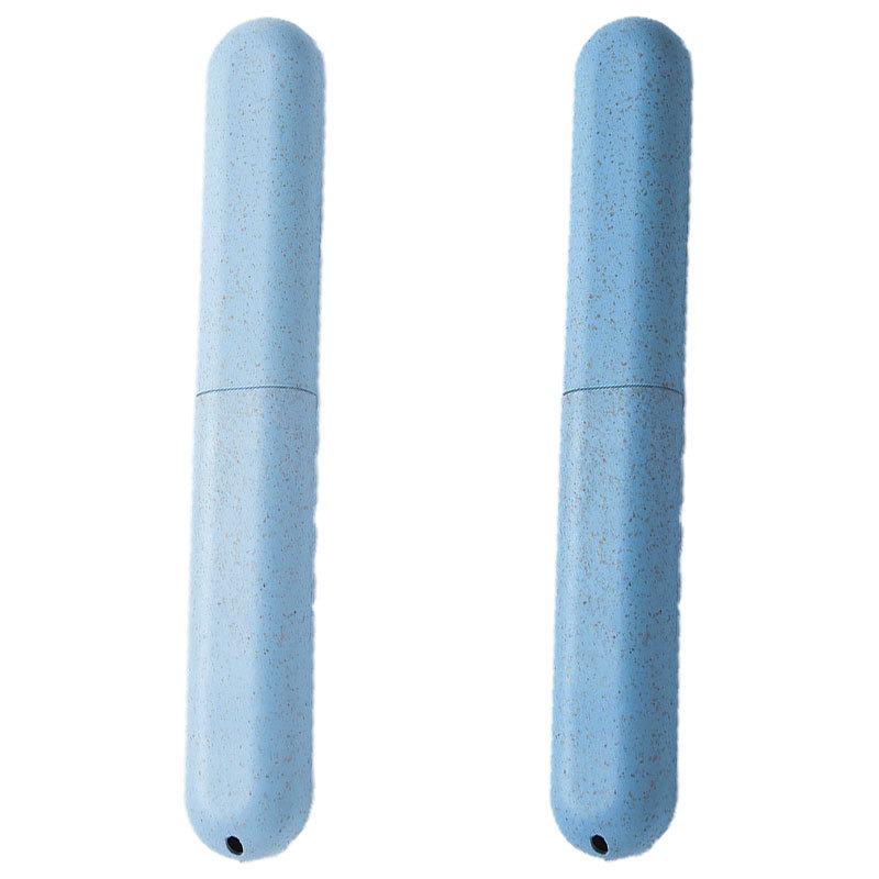 Nordic Portable Toothbrush Storage Case: Eco-Friendly, Dustproof, and Travel-Friendly