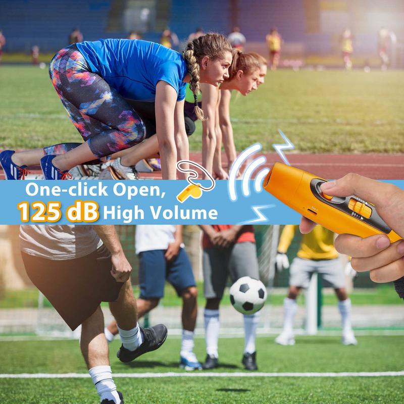 3 Loud Adjustable Electronic Whistle Handheld Electronic Whistle Multi-Purpose Whistling Gadget Football Training Whistle