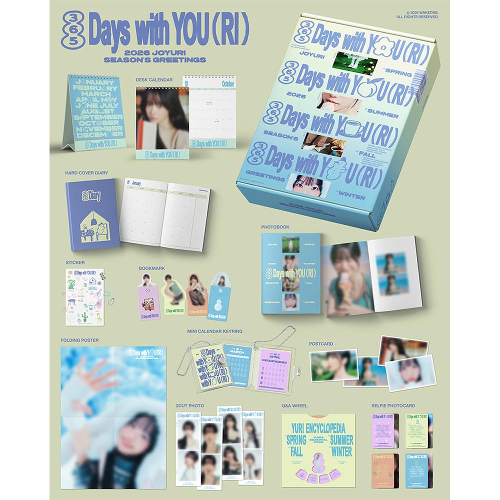 [Precomandă] JO YURI - 2026 Seasons Greetings [365 de Zile cu TINE](RI)]