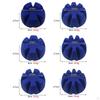 6 Pcs Reusable Flower Base Silicone Models Epoxy Resin Pouring Candle Making Crafts Handmade Cup