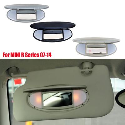 Solskydd för bil Solskyddspanel Hölje Sminkspegellock för MINI Cooper S One D JCW för BMW MINI R55 R56 R60 2007-2014