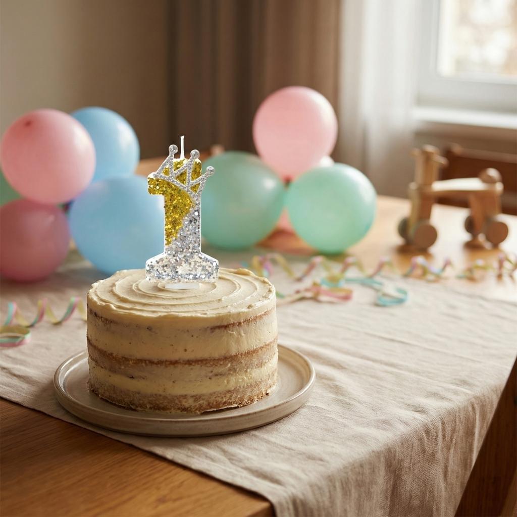 Fashion Cartoon Creative Birthday Candles Party Digital Candles