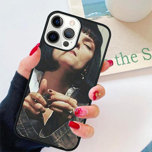 Vintage Film Pulp Fiction Phone Case Cover For iPhone 17 Air 16e 15 14 13 12 Pro Max 11 Pro Max Plus Coque Shell