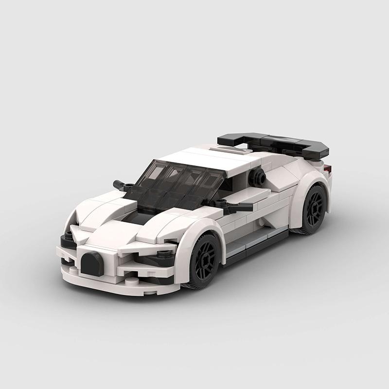 Technical Speed Car MOC City Racing Car Rally Building Blocks Bricks Set Retro Ornament Diy Toys For  Kid Adults Birthday Gifts
