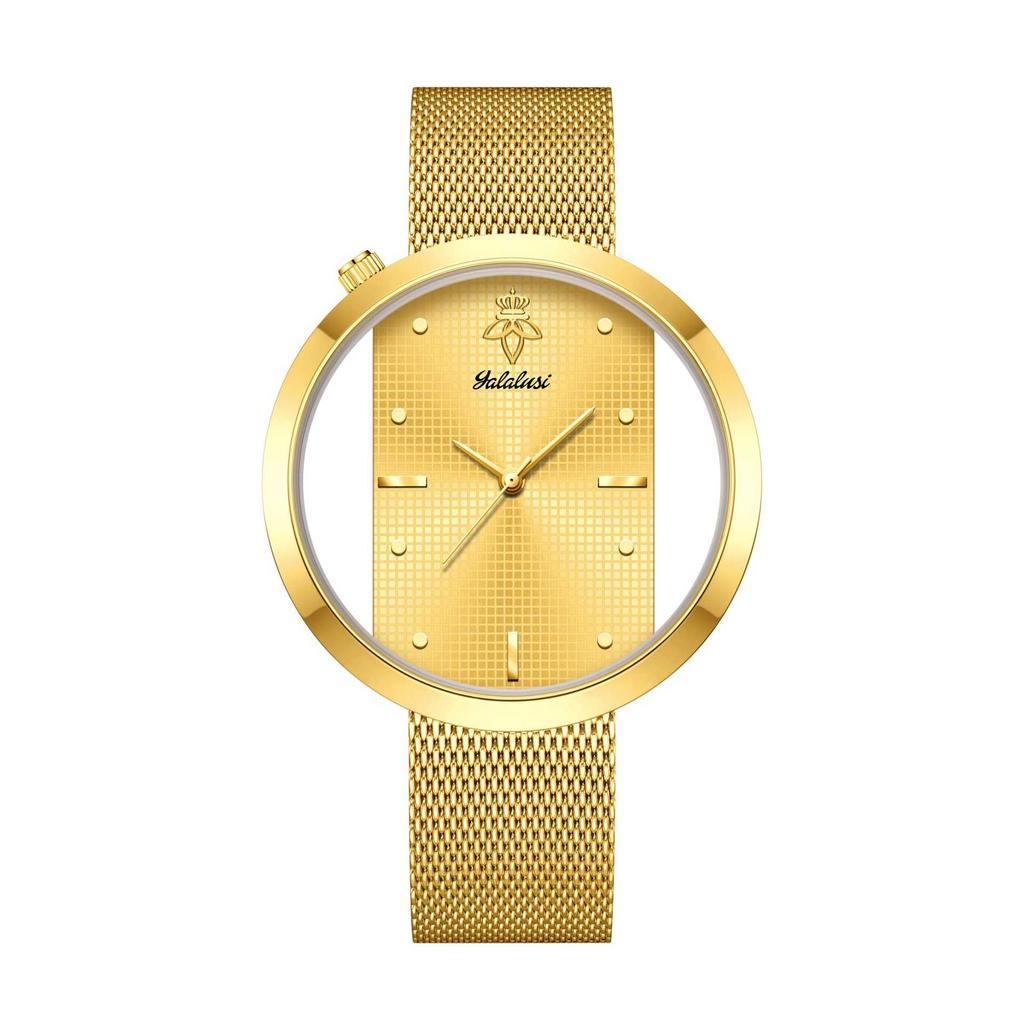 Yalalusi Fashion Trend Personality Hollow Ladies Watch Couple Watch Quartz Women'S Watch