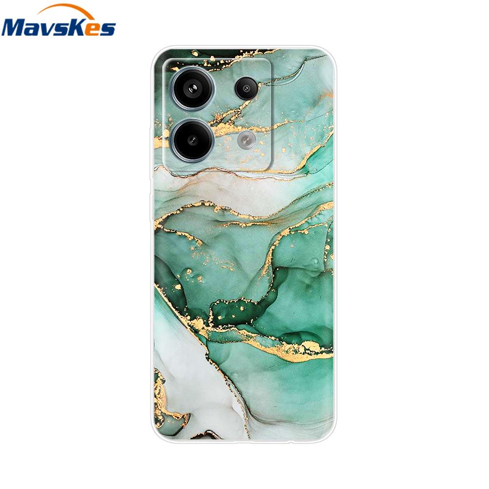 For Redmi Note 13 Pro 4G 5G Fundas Cover TPU Silicon Protective Case For Xiaomi Redmi Note13 13Pro Phone Clear Back Cover Bumper
