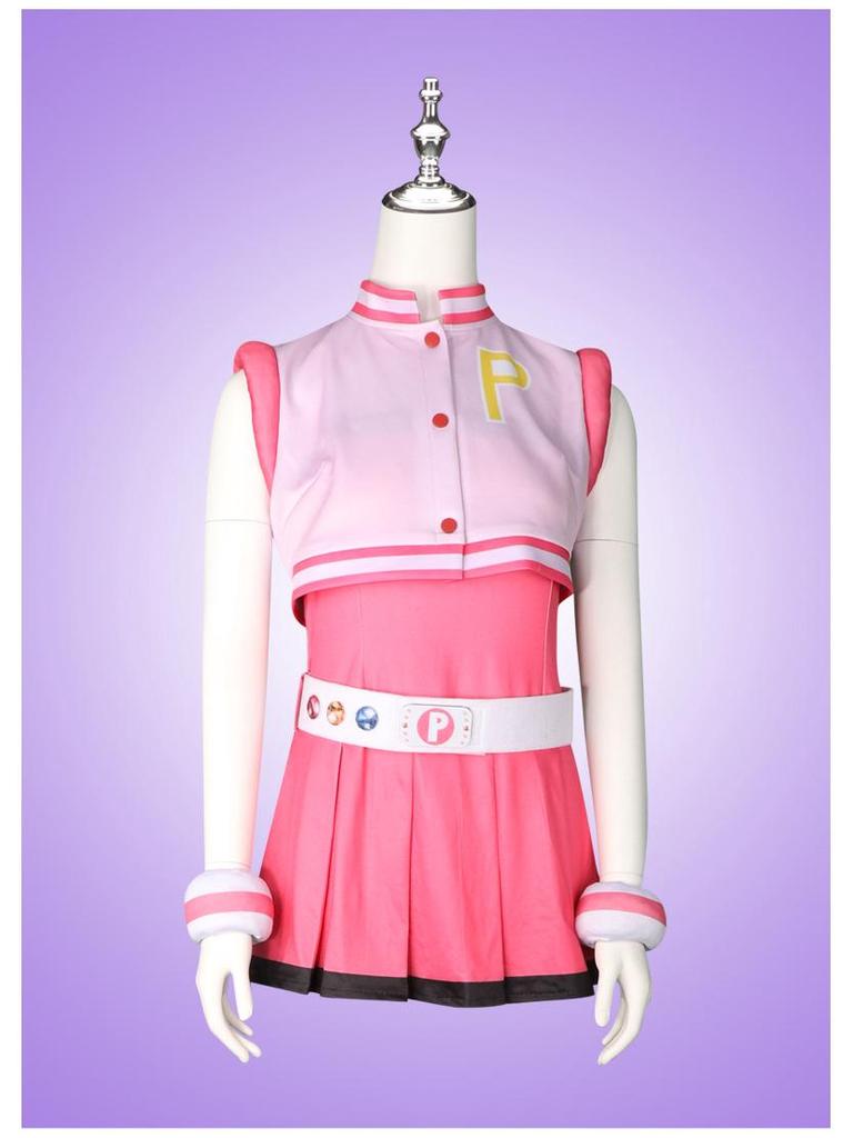 Powerpuff Girls Cosplay: Super Blossom, Buttercup, and Spinning Bubbles Anime Costumes