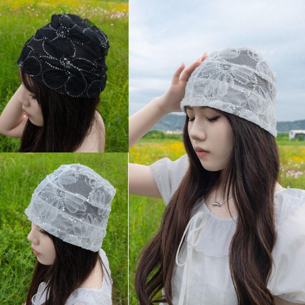 

Hollowed Out Fairy Hat Breathable Toe Cap Fashionable Headwear Hair чорний