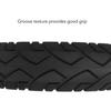 10x2.5 Rubber Tire Special Hollow Design Wear Resistance Solid Wheel Tire Replacement for Electric Scooter