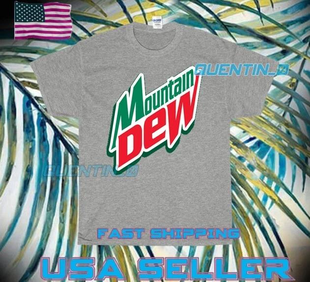 NEW Shirt PREMIUM MOUNTAIN DEW OLD LOGO T-Shirt FUNNY SIZE S - 5XL S