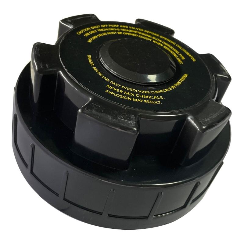 Automatic Pool Chlorine Feeder Replacement Lid Plastic Chlorine Dispenser Cover for CLX100, CLX200 Models Enduring