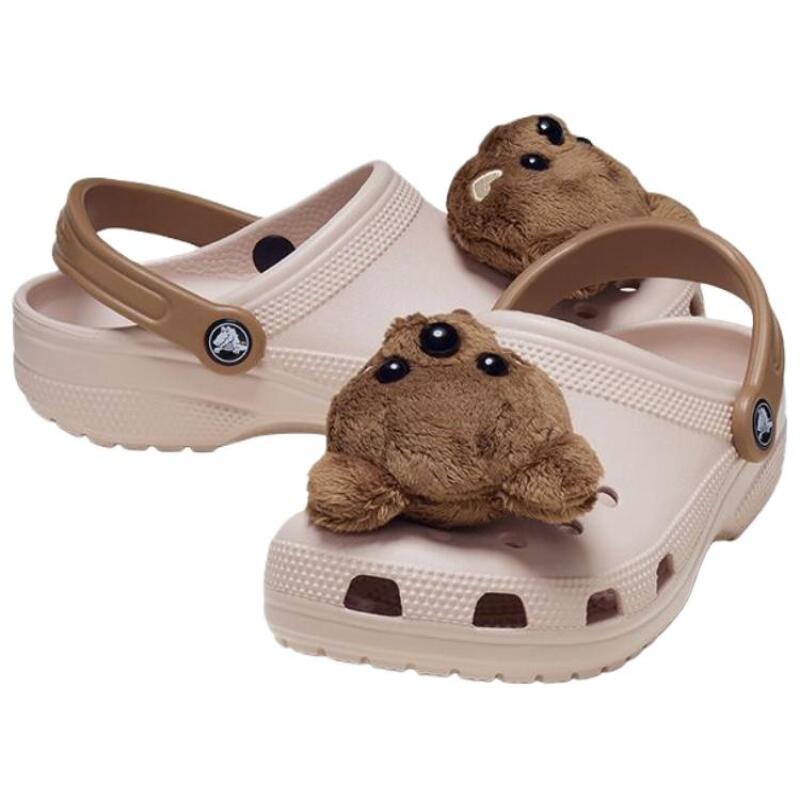 Crocs Casual Fashion Hole Shoes Women's Light Brown