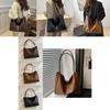Vintage Fashion Large Capacity Tote Bag For Women Stylish Work Commuter Handbag