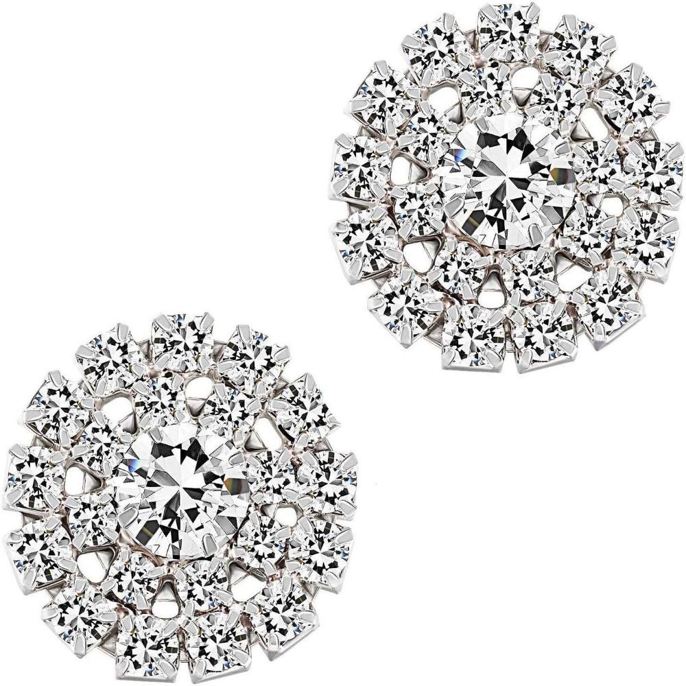 

Посеребренные ювелирные изделия, пуговицы с цветком, несколько количеств, аксессуары с кристаллами, плоская задняя кнопка