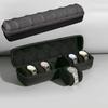 5/6-Slot Watch Case | Hard Shell Travel Organizer with Pillow Insert - Gift Ready (Black),suitable for Smart Watch Storage