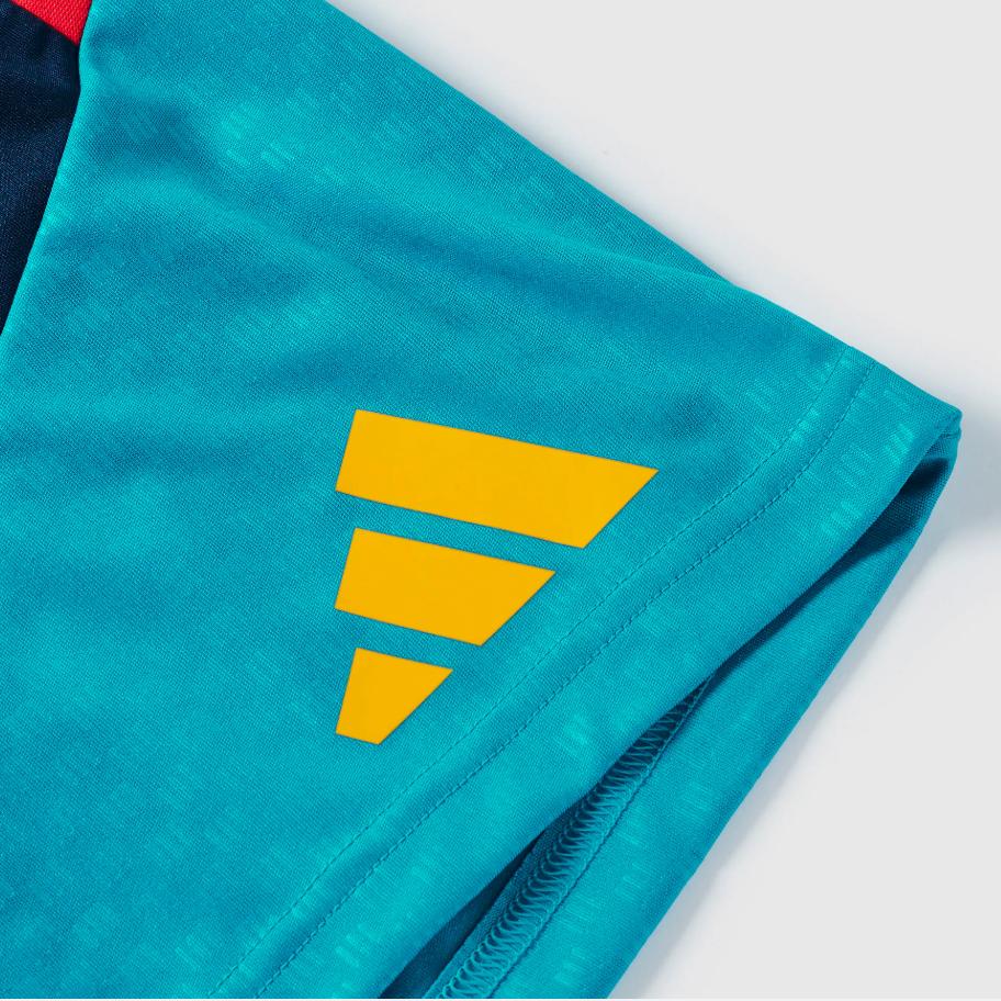 Adidas Spain 2026 Training Logo Elastic Waist Breathable Football Pants Men Bottoms KA8189