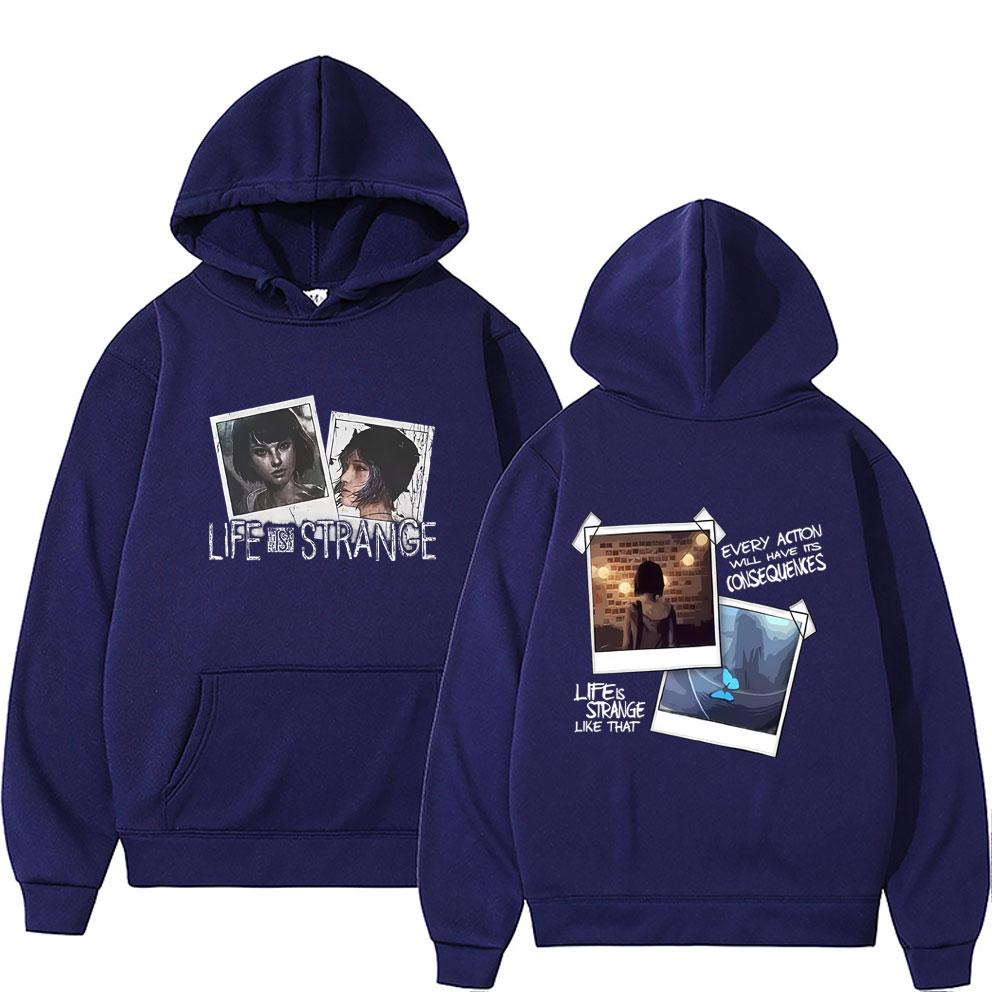 Hot Sale Game Life Is Strange Hoodie Unisex Casual Oversized Pullover Hoodies Unisex Player Lover Cosplay Hooded Sweatshirt