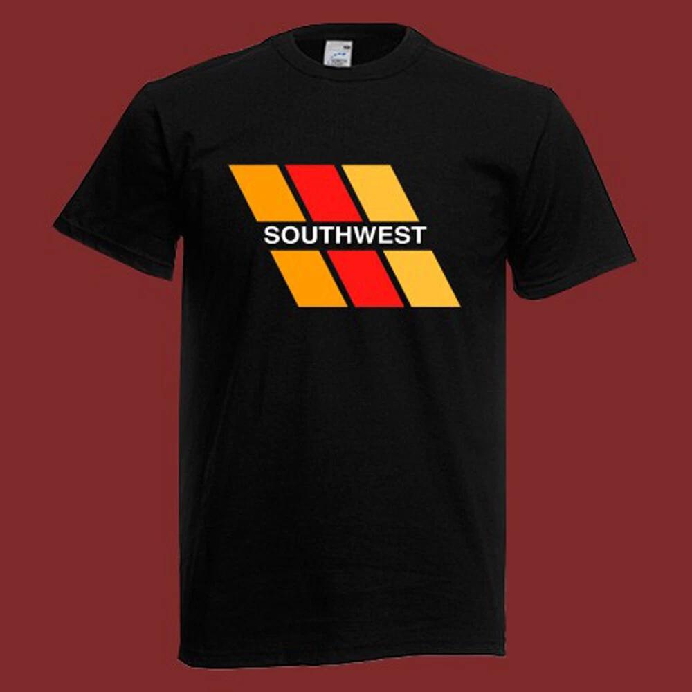 Southwest Airlines Men s Black Size S-5XL 4XL
