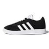 Neo VL Court 2.0 K Low Top Skateboard Shoes Black White Kids' DB1827