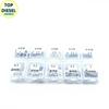 500PCS 3X7.2/4X9mm  Diesel Fuel Injector Pump Nozzle Seal Washer Aluminium Rings Repair Kits for AOWEI STR CUMMINS BOSCH