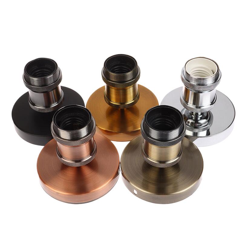 Soclu de lampa de epocă E27 Baza bec Surub de tavan retro Suport lampă Suport lampă LED Suport lampă Decorare interioară