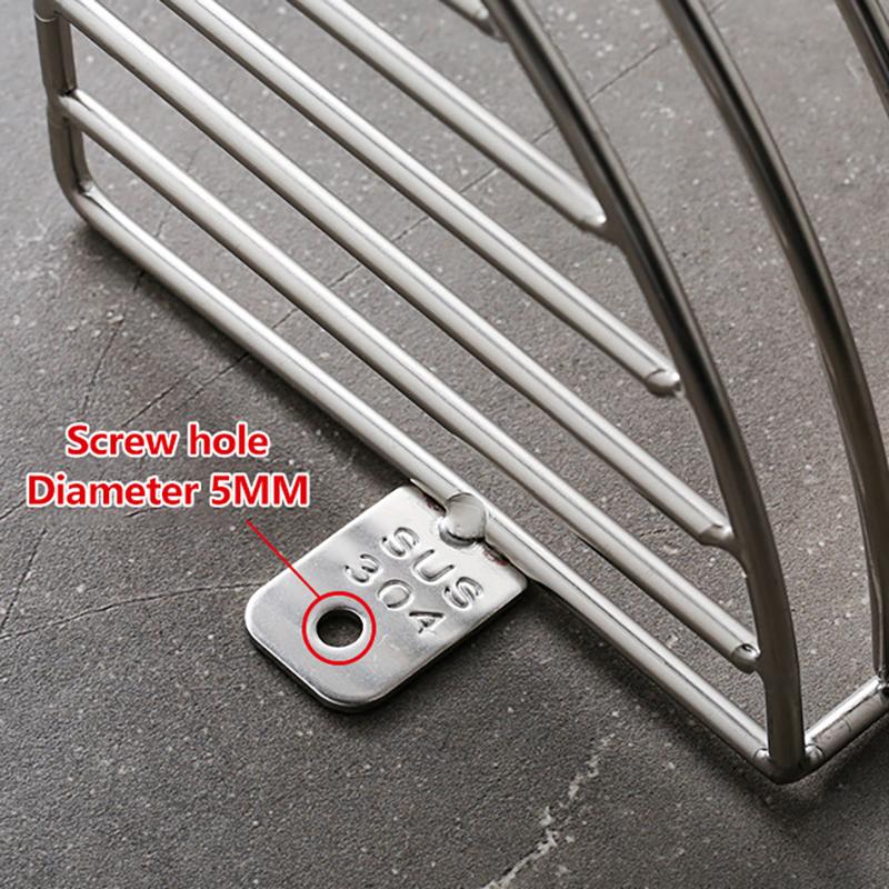 SUS304 Anti-Clogging Mesh Grate Gutter Drain Cover Wall Mount for Home Patio Roof Rain Gutter Drainage