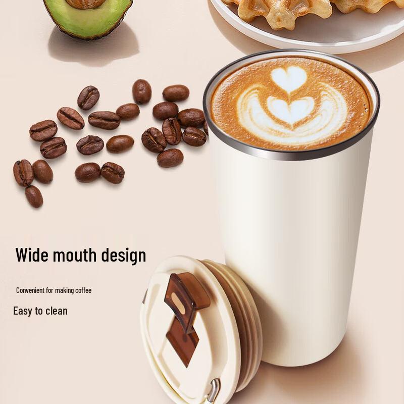 Xishi K35 Double-Layer Ceramic Insulated Travel Mug