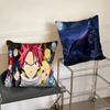 Anime F-Fairy Tail Pillow Case Square Pillow Bedroom Sofa Leisure Comfort Cushion Car Living Room Home Decoration