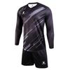 Kelme Men's Long Sleeve Goalkeeper Set (Top and Pants) - Match Training Spare Set (Black, XL)
