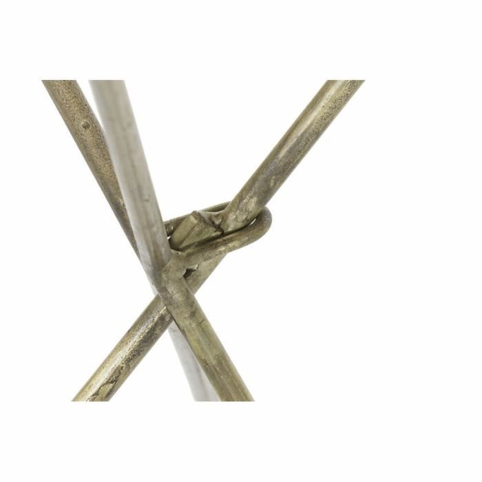 Stolik pomocniczy - Złoty - 47,5 x 47,5 x 64,5 cm - Metal - Elegancja - Szyk