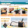 Outdoor Wireless Air Pump Travel Vacuum Pump with Inflatable Deflate Portable Electric MINI Inflatable Pumps for Mats