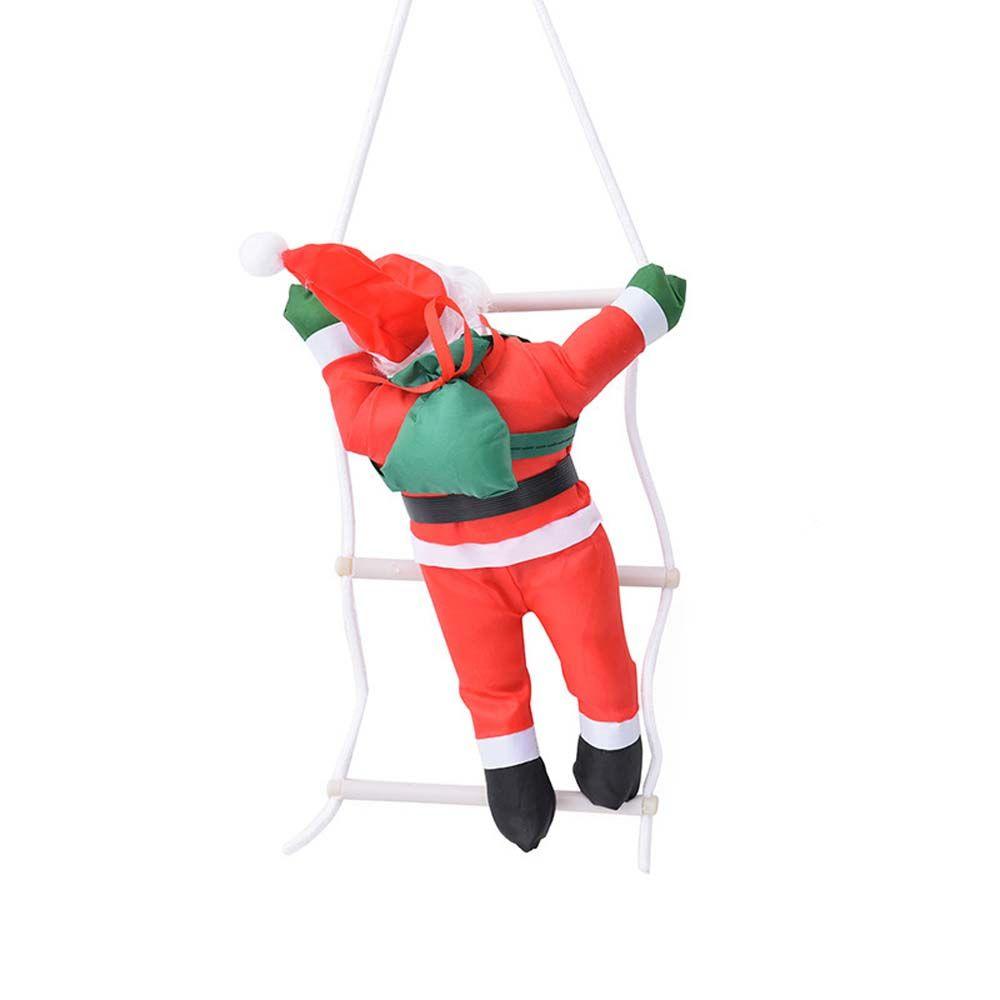 Funny Climb Ladder Doll New Year Christmas Decoration Kid Gifts Hanging Ornament Santa Claus