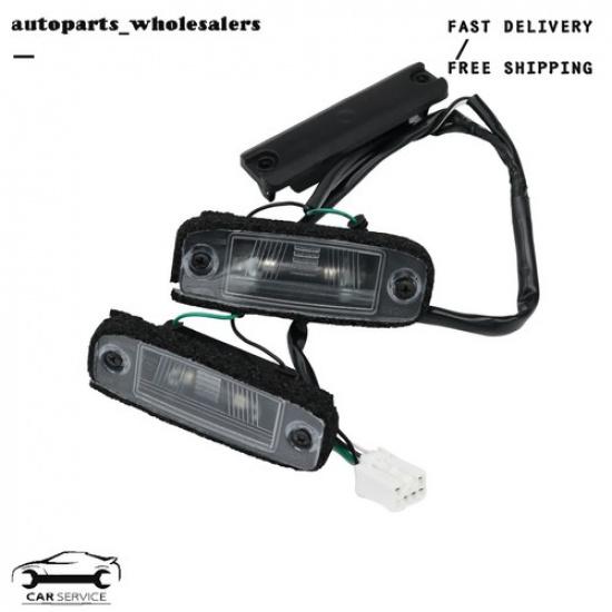 Rear License Plate Lamp Light for Kia Sportage 2012-2016 LEFT RIGHT Pair Kit