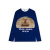Capybara Kids Crewneck Sweatshirt My Spirit Animal Soft Cartoon Print Comfy Unisex Casual Wear for Boys & Girls