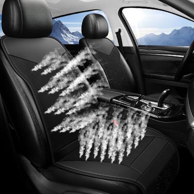 Air Guide Car Ventilation Seat Cushion For Summer Blowing And Cooling 12V 24V Universal With Fan Breathable Cooling Pad