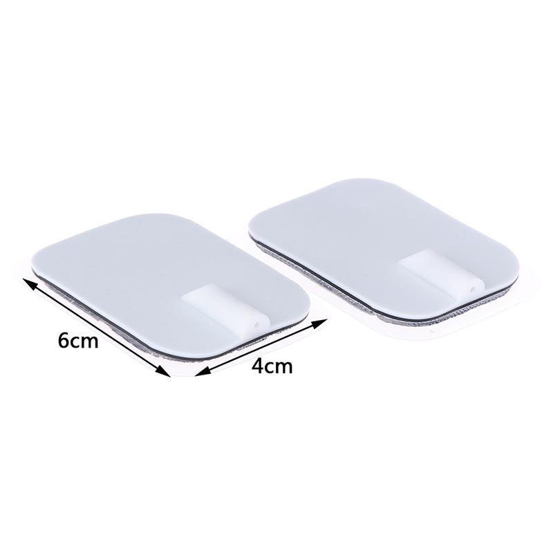 10Pcs 4*6Cm Reusable Tens Machine Electrode Pads Body Massager Selfadhesive Pads